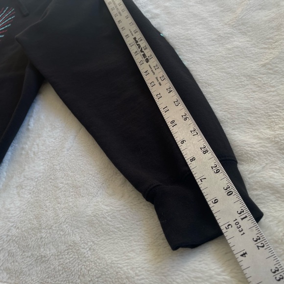 Twilo Skate Corner & Thank You Skate Co. Colorful Logo Black Classic Hoodie - Picture 12 of 13